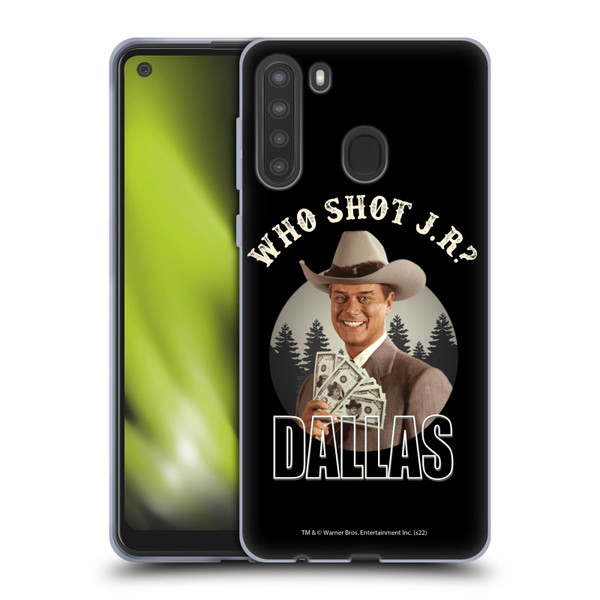 Dallas: Television Series Graphics Character Soft Gel Case for Samsung Galaxy A21 (2020)