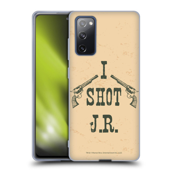 Dallas: Television Series Graphics Typography Soft Gel Case for Samsung Galaxy S20 FE / 5G