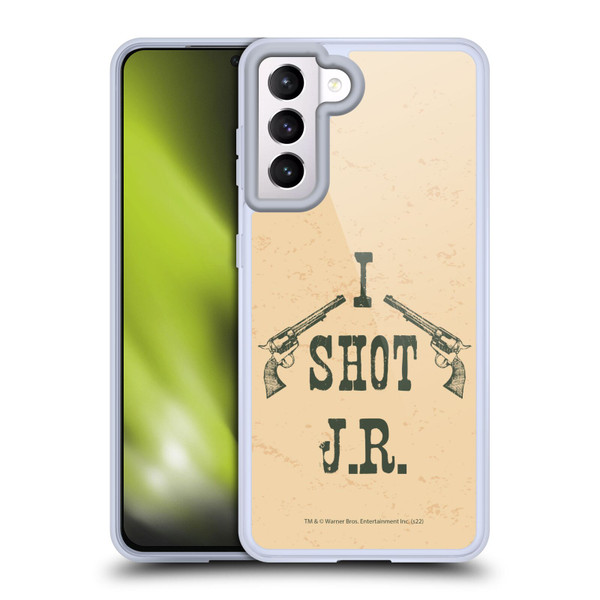 Dallas: Television Series Graphics Typography Soft Gel Case for Samsung Galaxy S21 5G
