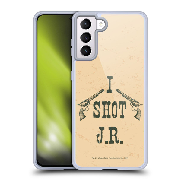 Dallas: Television Series Graphics Typography Soft Gel Case for Samsung Galaxy S21+ 5G