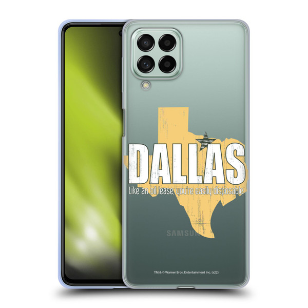 Dallas: Television Series Graphics Quote Soft Gel Case for Samsung Galaxy M53 (2022)