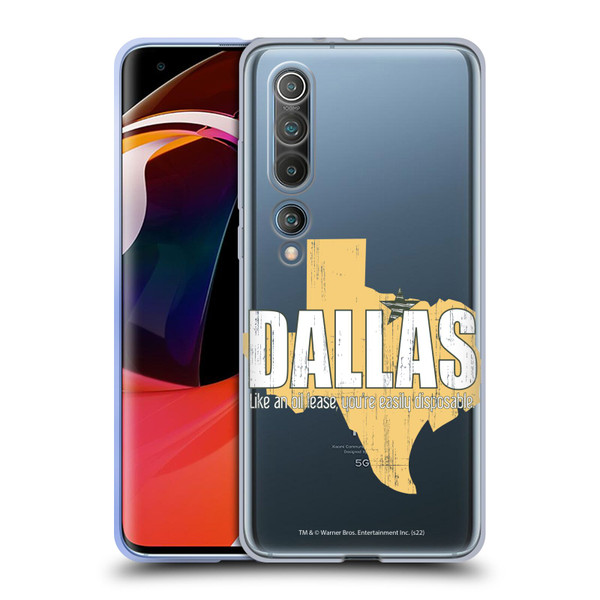 Dallas: Television Series Graphics Quote Soft Gel Case for Xiaomi Mi 10 5G / Mi 10 Pro 5G