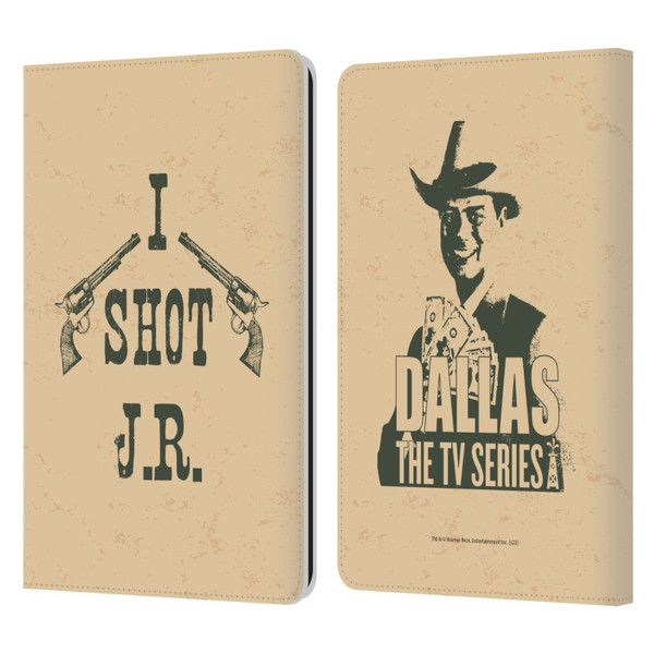 Dallas: Television Series Graphics Typography Leather Book Wallet Case Cover For Amazon Kindle Paperwhite 1 / 2 / 3