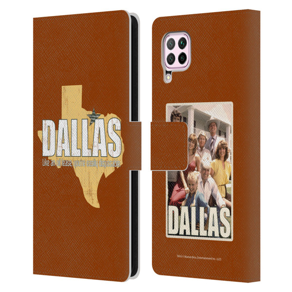 Dallas: Television Series Graphics Quote Leather Book Wallet Case Cover For Huawei Nova 6 SE / P40 Lite