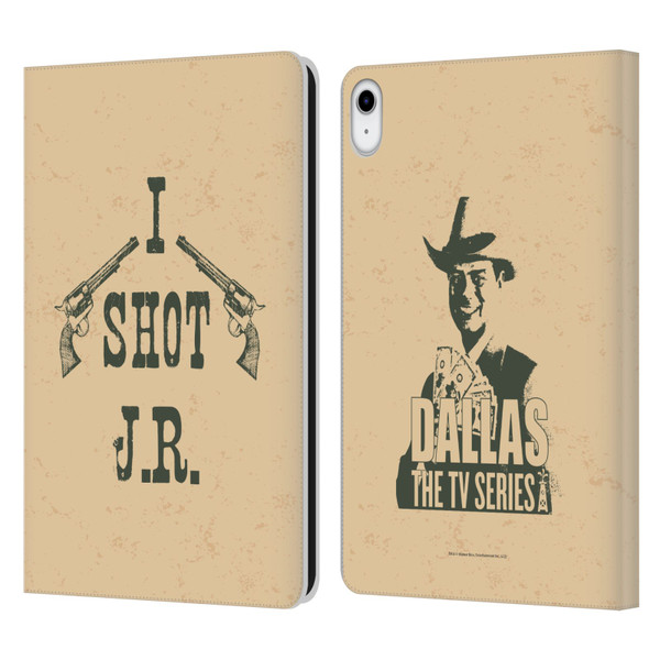 Dallas: Television Series Graphics Typography Leather Book Wallet Case Cover For Apple iPad 10.9 (2022)