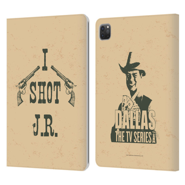 Dallas: Television Series Graphics Typography Leather Book Wallet Case Cover For Apple iPad Pro 11 2020 / 2021 / 2022