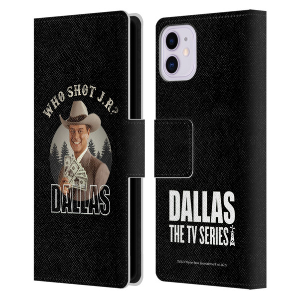 Dallas: Television Series Graphics Character Leather Book Wallet Case Cover For Apple iPhone 11