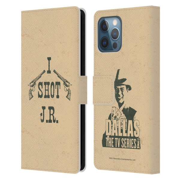 Dallas: Television Series Graphics Typography Leather Book Wallet Case Cover For Apple iPhone 12 Pro Max