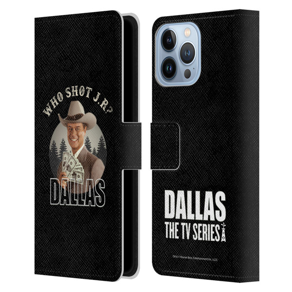 Dallas: Television Series Graphics Character Leather Book Wallet Case Cover For Apple iPhone 13 Pro Max