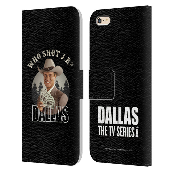 Dallas: Television Series Graphics Character Leather Book Wallet Case Cover For Apple iPhone 6 Plus / iPhone 6s Plus