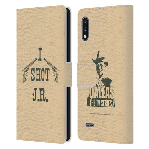 Dallas: Television Series Graphics Typography Leather Book Wallet Case Cover For LG K22