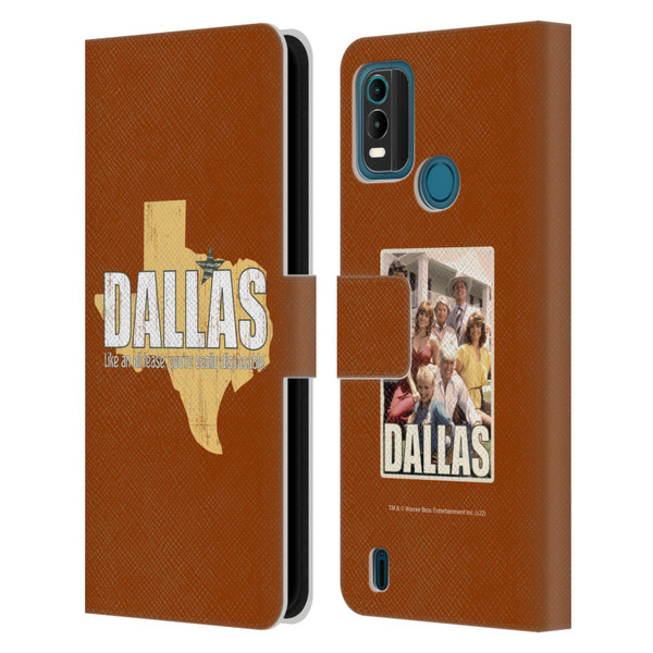 Dallas: Television Series Graphics Quote Leather Book Wallet Case Cover For Nokia G11 Plus