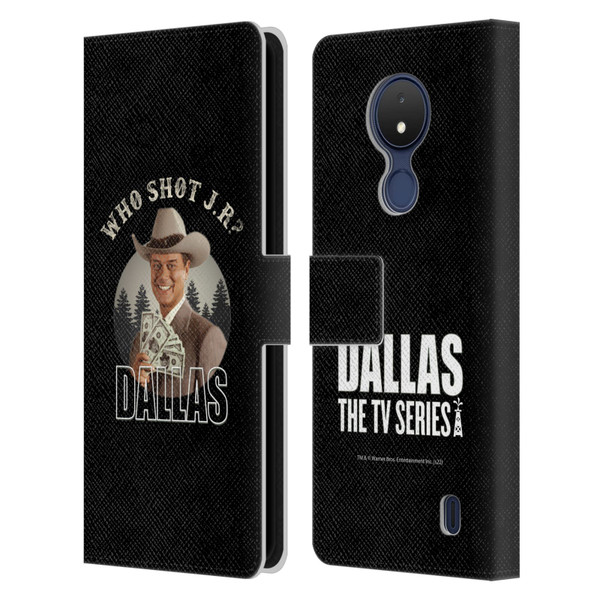 Dallas: Television Series Graphics Character Leather Book Wallet Case Cover For Nokia C21