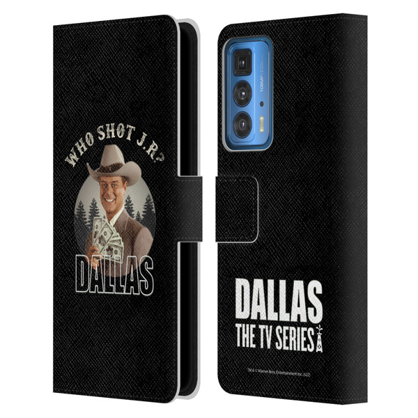 Dallas: Television Series Graphics Character Leather Book Wallet Case Cover For Motorola Edge 20 Pro