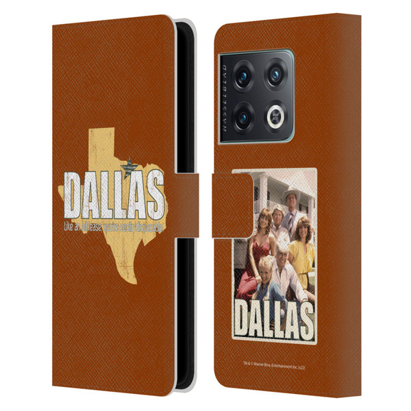 Dallas: Television Series Graphics Quote Leather Book Wallet Case Cover For OnePlus 10 Pro