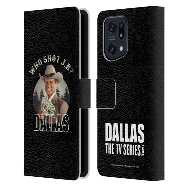 Dallas: Television Series Graphics Character Leather Book Wallet Case Cover For OPPO Find X5 Pro