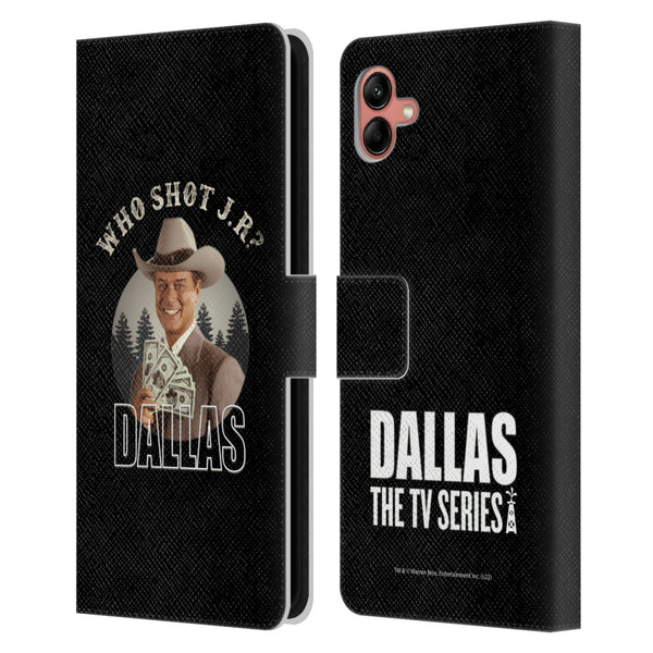 Dallas: Television Series Graphics Character Leather Book Wallet Case Cover For Samsung Galaxy A04 (2022)