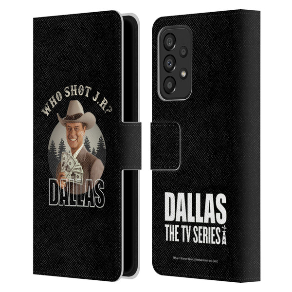 Dallas: Television Series Graphics Character Leather Book Wallet Case Cover For Samsung Galaxy A33 5G (2022)