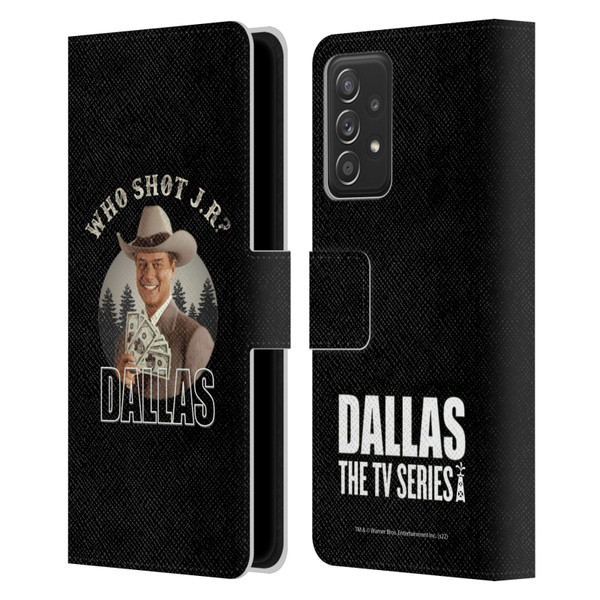 Dallas: Television Series Graphics Character Leather Book Wallet Case Cover For Samsung Galaxy A52 / A52s / 5G (2021)