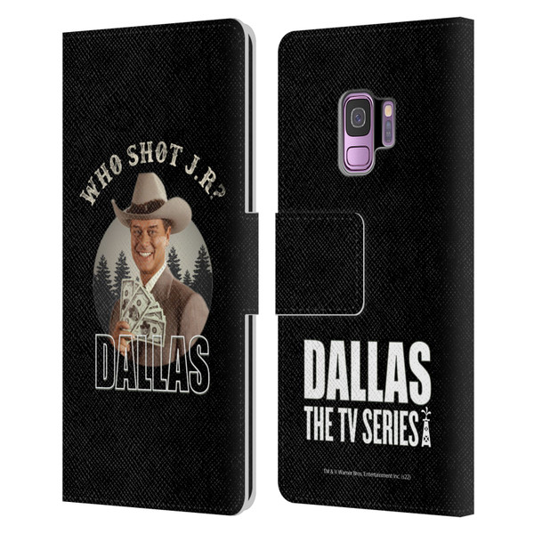 Dallas: Television Series Graphics Character Leather Book Wallet Case Cover For Samsung Galaxy S9