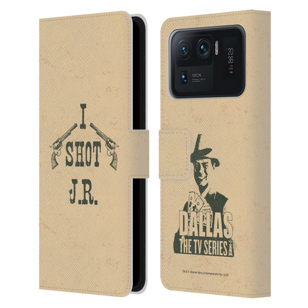 Dallas: Television Series Graphics Typography Leather Book Wallet Case Cover For Xiaomi Mi 11 Ultra