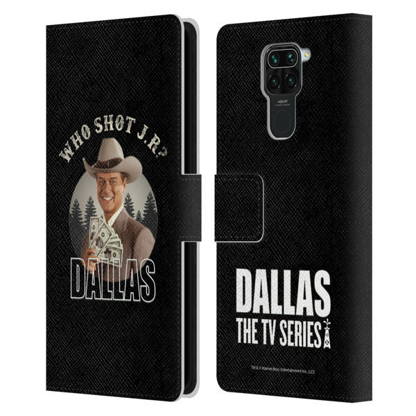 Dallas: Television Series Graphics Character Leather Book Wallet Case Cover For Xiaomi Redmi Note 9 / Redmi 10X 4G