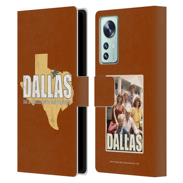 Dallas: Television Series Graphics Quote Leather Book Wallet Case Cover For Xiaomi 12