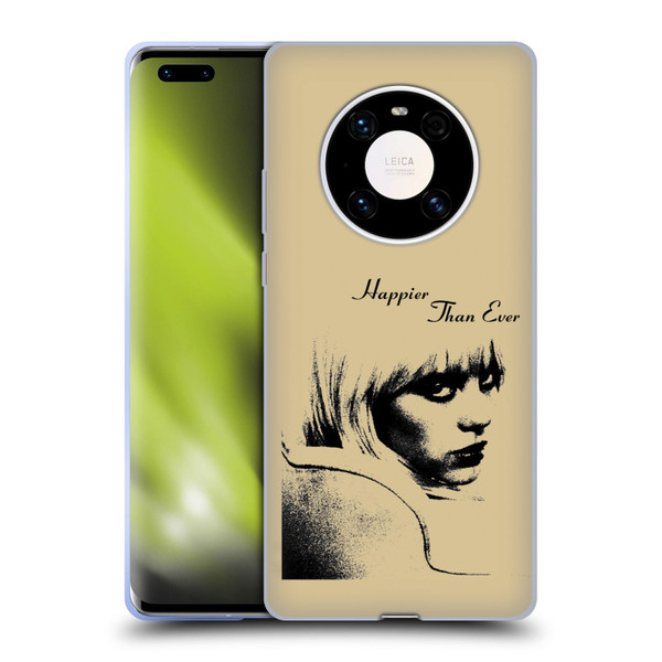 Billie Eilish Happier Than Ever Album Image Soft Gel Case for Huawei Mate 40 Pro 5G