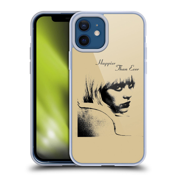 Billie Eilish Happier Than Ever Album Image Soft Gel Case for Apple iPhone 12 / iPhone 12 Pro
