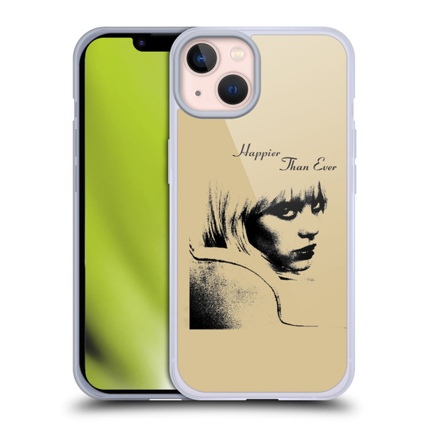 Billie Eilish Happier Than Ever Album Image Soft Gel Case for Apple iPhone 13