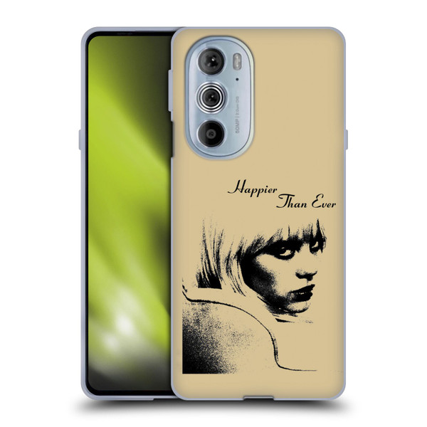 Billie Eilish Happier Than Ever Album Image Soft Gel Case for Motorola Edge X30