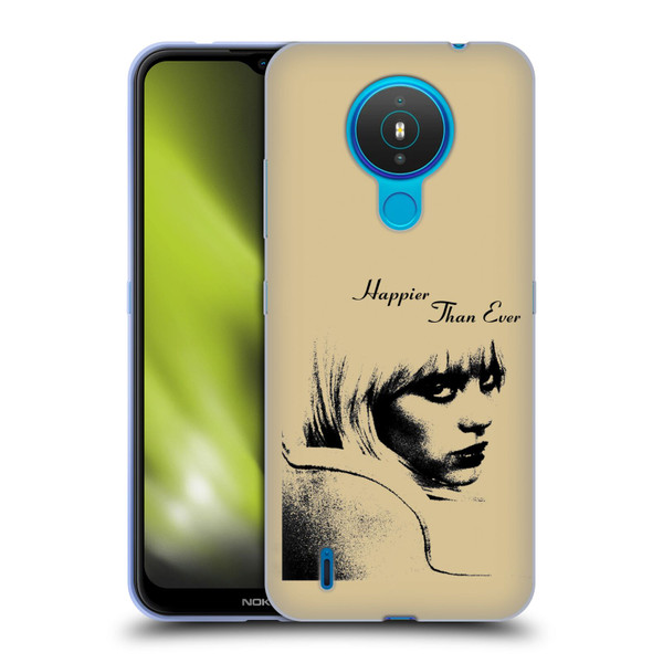 Billie Eilish Happier Than Ever Album Image Soft Gel Case for Nokia 1.4