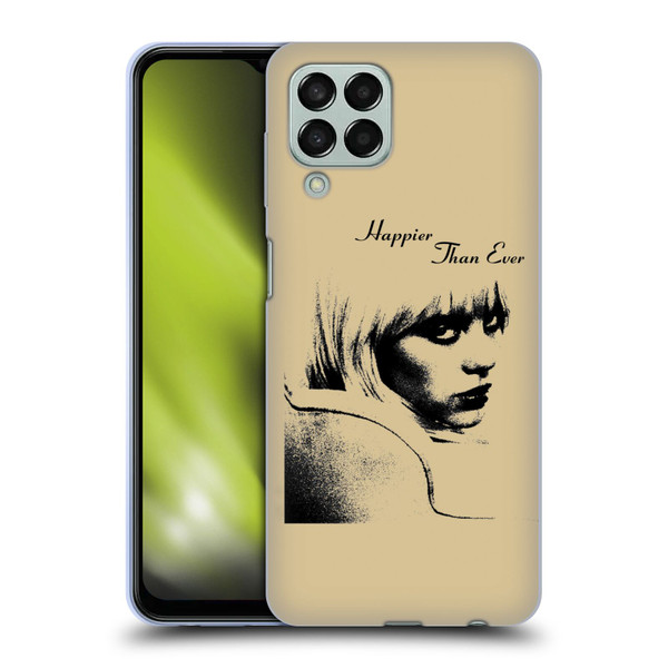 Billie Eilish Happier Than Ever Album Image Soft Gel Case for Samsung Galaxy M33 (2022)