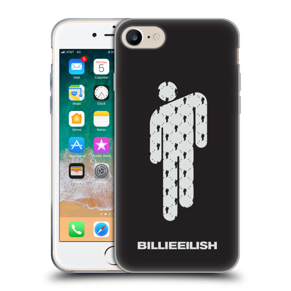 Billie Eilish Key Art Blohsh Soft Gel Case for Apple iPhone 7 / 8 / SE 2020 & 2022