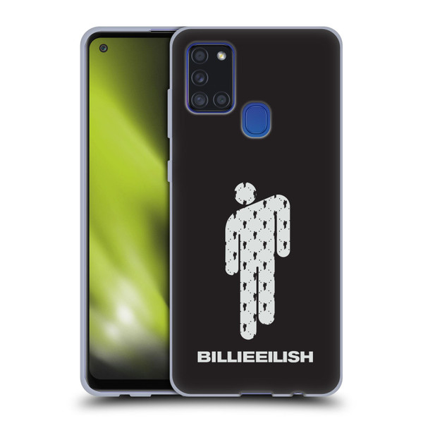 Billie Eilish Key Art Blohsh Soft Gel Case for Samsung Galaxy A21s (2020)