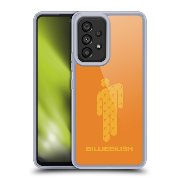 Billie Eilish Key Art Blohsh Orange Soft Gel Case for Samsung Galaxy A53 5G (2022)