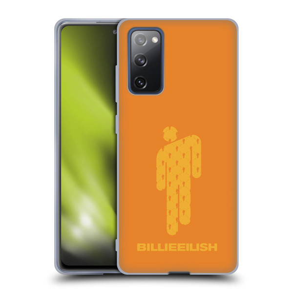 Billie Eilish Key Art Blohsh Orange Soft Gel Case for Samsung Galaxy S20 FE / 5G