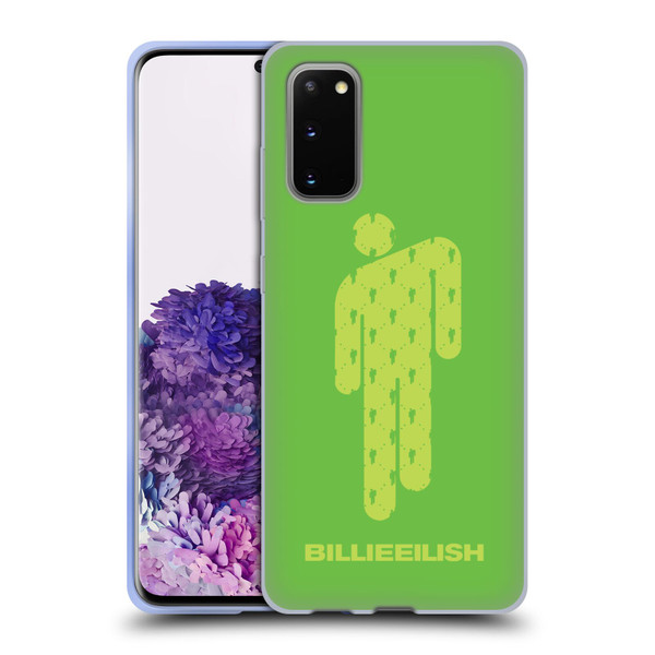 Billie Eilish Key Art Blohsh Green Soft Gel Case for Samsung Galaxy S20 / S20 5G