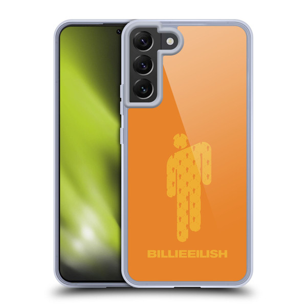 Billie Eilish Key Art Blohsh Orange Soft Gel Case for Samsung Galaxy S22+ 5G