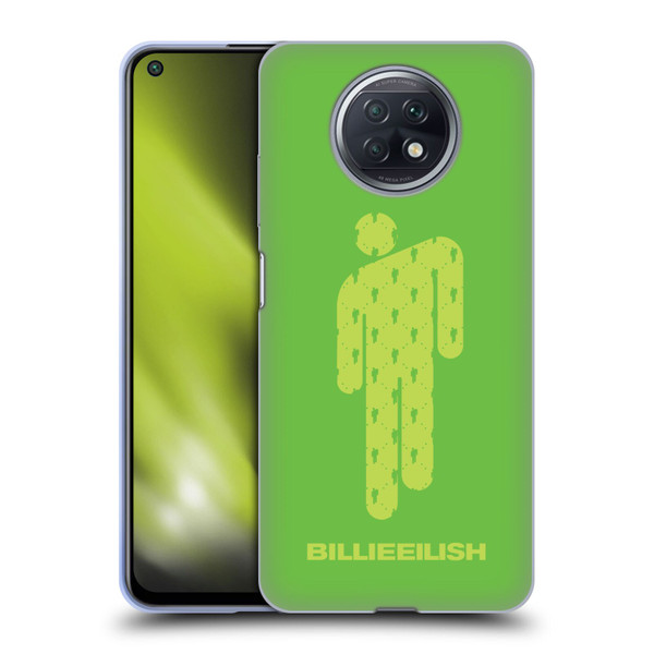Billie Eilish Key Art Blohsh Green Soft Gel Case for Xiaomi Redmi Note 9T 5G
