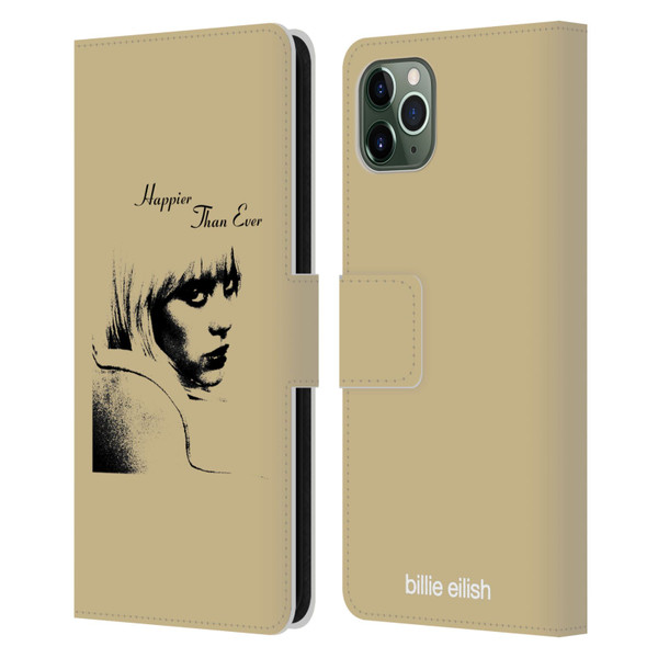 Billie Eilish Happier Than Ever Album Image Leather Book Wallet Case Cover For Apple iPhone 11 Pro Max