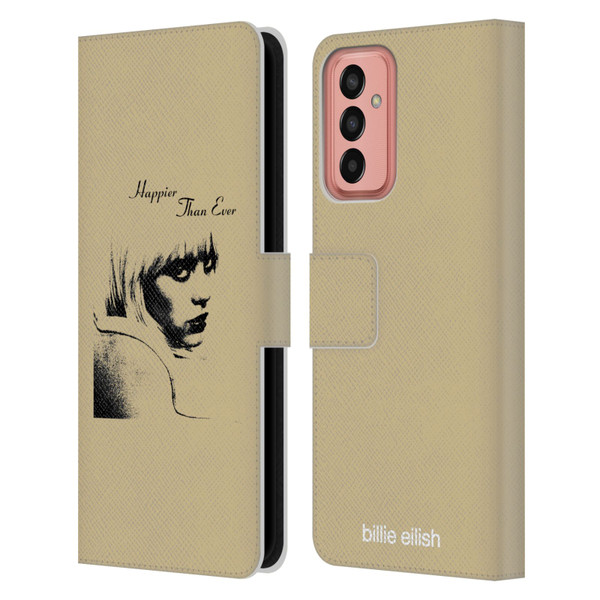 Billie Eilish Happier Than Ever Album Image Leather Book Wallet Case Cover For Samsung Galaxy M13 (2022)