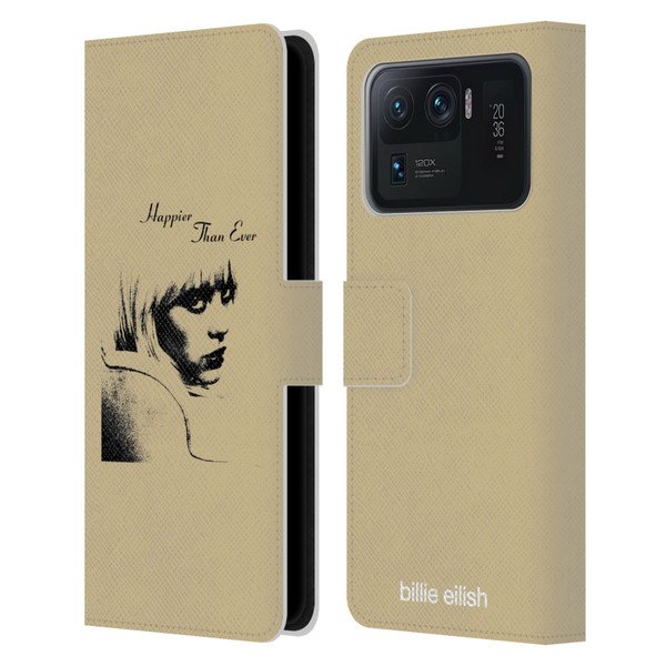 Billie Eilish Happier Than Ever Album Image Leather Book Wallet Case Cover For Xiaomi Mi 11 Ultra