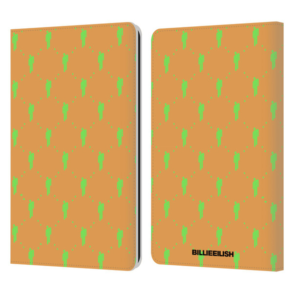 Billie Eilish Key Art Blohsh Pattern Leather Book Wallet Case Cover For Amazon Kindle Paperwhite 1 / 2 / 3