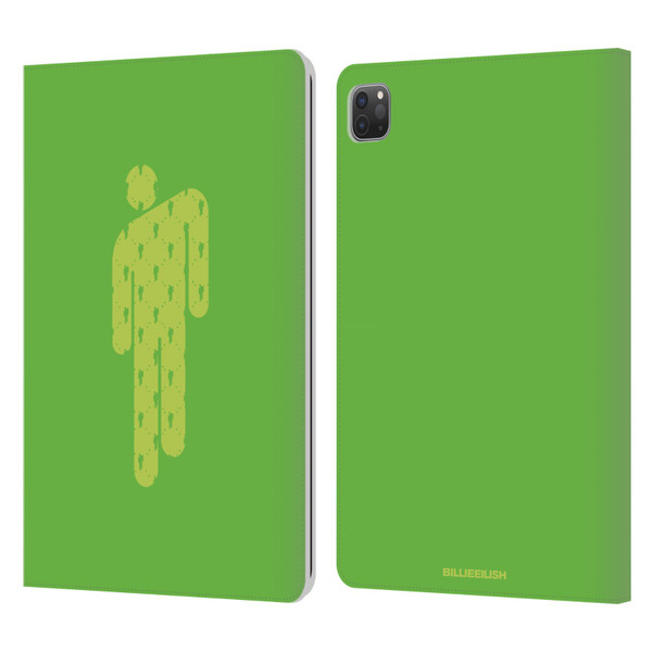 Billie Eilish Key Art Blohsh Green Leather Book Wallet Case Cover For Apple iPad Pro 11 2020 / 2021 / 2022