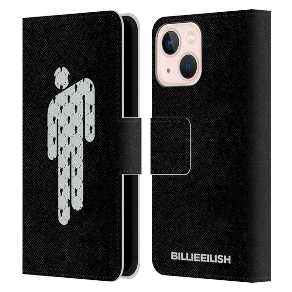 Billie Eilish Key Art Blohsh Leather Book Wallet Case Cover For Apple iPhone 13 Mini