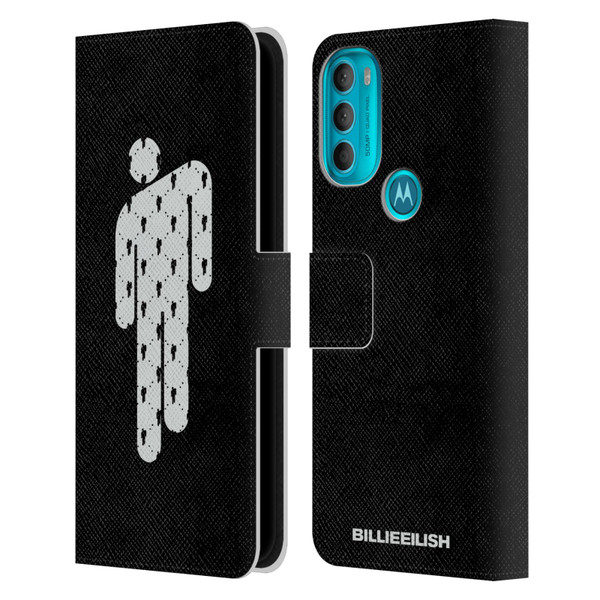 Billie Eilish Key Art Blohsh Leather Book Wallet Case Cover For Motorola Moto G71 5G