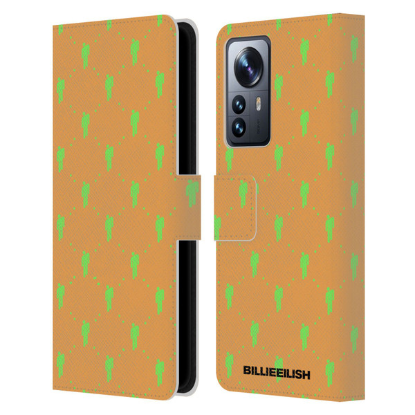 Billie Eilish Key Art Blohsh Pattern Leather Book Wallet Case Cover For Xiaomi 12 Pro