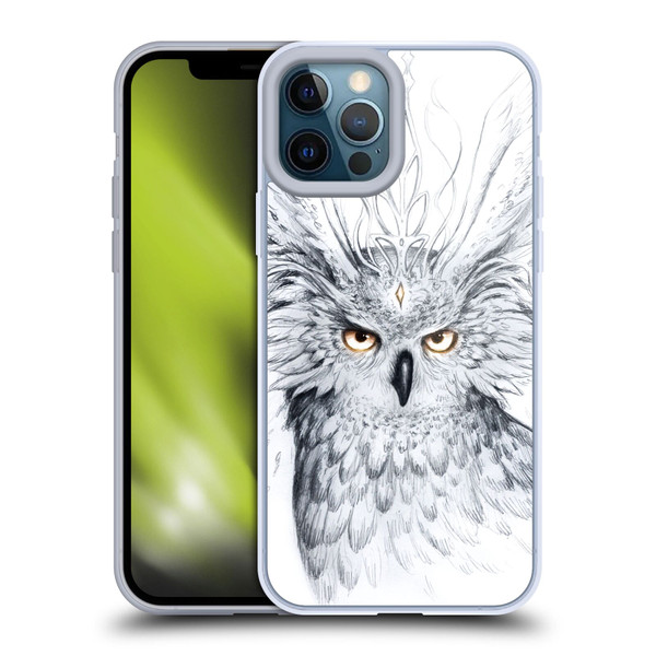 Jonas "JoJoesArt" Jödicke Wildlife Owl Soft Gel Case for Apple iPhone 12 Pro Max