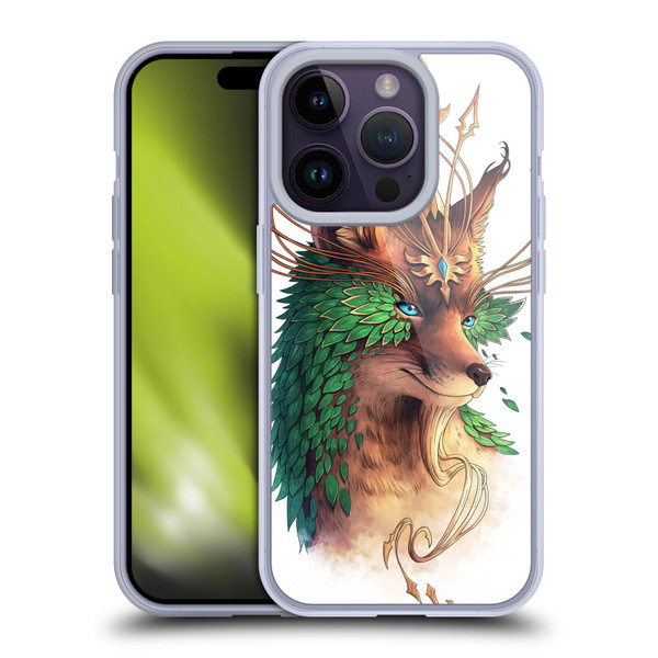 Jonas "JoJoesArt" Jödicke Wildlife Fox Coloured Soft Gel Case for Apple iPhone 14 Pro